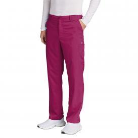 Wink WW5058 Men\'s Premiere Flex Cargo Pocket Scrub Pants - Wine