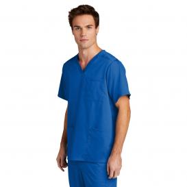 Wink WW5068 Men's Premiere Flex V-Neck Scrub Top - Royal