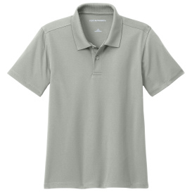 Port Authority Y110 Youth Dry Zone UV Micro-Mesh Polo - Gusty Grey