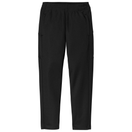 Sport-Tek YPST800 Youth Travel Pants - Black/Black