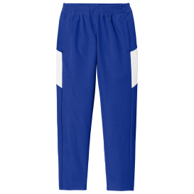 Sport-Tek YPST800 Youth Travel Pants - True Royal/White