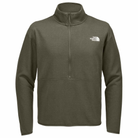 The North Face NF0A8C5G Double-Knit 1/2-Zip Fleece - New Taupe Green