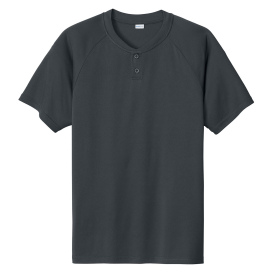 Sport-Tek ST359 PosiCharge Competitor 2-Button Henley - Iron Grey