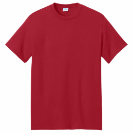 Port & Company PC01 Core Blend Recycled Tee - Red
