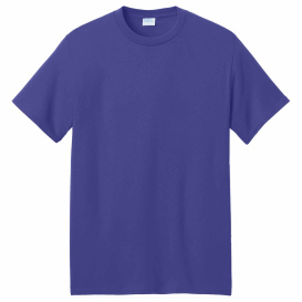 Port & Company PC01 Core Blend Recycled Tee - Purple