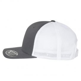 Flexfit 110M Mesh-Back Cap - Charcoal/White