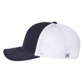 Richardson 172 Fitted Pulse Sportmesh Cap with R-Flex - Navy/White ...