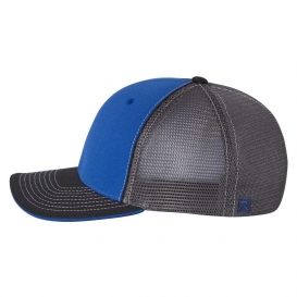 Richardson 172 Fitted Pulse Sportmesh Cap with R-Flex - Royal/Charcoal ...