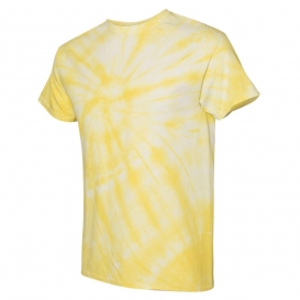 Dyenomite 200CY Cyclone Pinwheel Short Sleeve T-Shirt - Pale Yellow