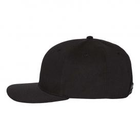 Richardson 212 Pro Twill Snapback Cap - Black | Full Source