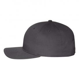 Richardson 212 Pro Twill Snapback Cap - Charcoal