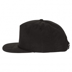 Richardson 256 Umpqua Snapback Cap - Black/Black