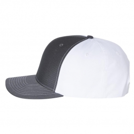 Richardson 312 Twill Back Trucker Cap - Charcoal/White