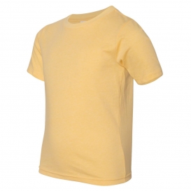 Next Level 3312 Youth CVC Short Sleeve Crew - Banana Cream