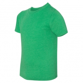 Next Level 3312 Youth CVC Short Sleeve Crew - Kelly Green