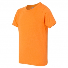 Next Level 3312 Youth CVC Short Sleeve Crew - Orange
