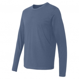 Next Level 3601 Cotton Long Sleeve Crew - Indigo