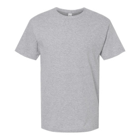 M&O 4800 Gold Soft Touch T-Shirt - Athletic Grey