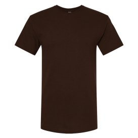 M&O 4800 Gold Soft Touch T-Shirt - Chocolate