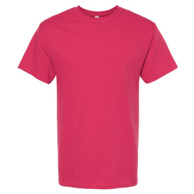 M&O 4800 Gold Soft Touch T-Shirt - Heliconia