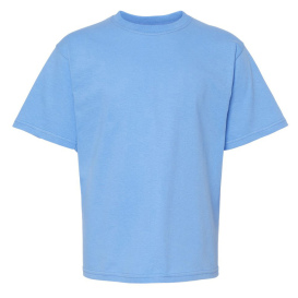 M&O 4850 Youth Gold Soft Touch T-Shirt - Carolina Blue