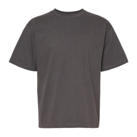 M&O 4850 Youth Gold Soft Touch T-Shirt - Charcoal