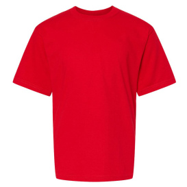 M&O 4850 Youth Gold Soft Touch T-Shirt - Deep Red