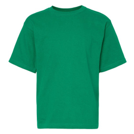 M&O 4850 Youth Gold Soft Touch T-Shirt - New Kelly Green