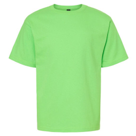 M&O 4850 Youth Gold Soft Touch T-Shirt - Vivid Lime
