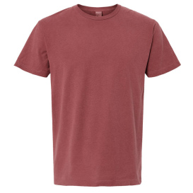 M&O 6500M Unisex Vintage Garment Dyed T-Shirt - Brick