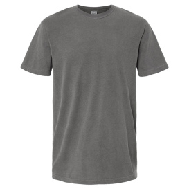 M&O 6500M Unisex Vintage Garment Dyed T-Shirt - Grey