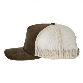 Richardson 930 Troutdale Corduroy Trucker Cap - Brown/Sand