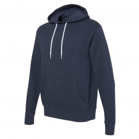 Independent Trading Co. AFX90UN Unisex Lightweight Hooded Sweatshirt - Slate Blue