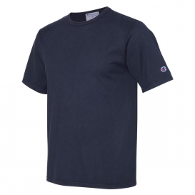 Champion CD100 Garment Dyed Short Sleeve T-Shirt - Navy