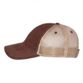 Legacy OFA Old Favorite Trucker Cap - Burgundy/Khaki