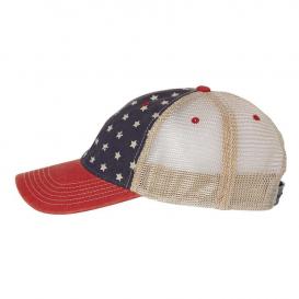 Legacy OFA Old Favorite Trucker Cap - Merica/Khaki