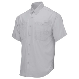 Paragon 700 Hatteras Performance Short Sleeve Fishing Shirt - Aluminum