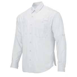Paragon 702 Kitty Hawk Performance Long Sleeve Fishing Shirt - White