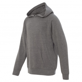 Independent Trading Co. PRM15YSB Youth Special Blend Raglan Hooded Sweatshirt - Nickel