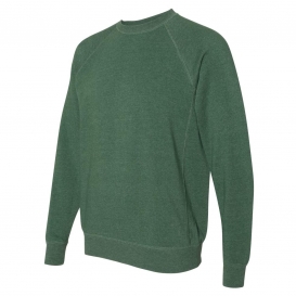 Independent Trading Co. PRM30SBC Unisex Special Blend Raglan Sweatshirt - Moss