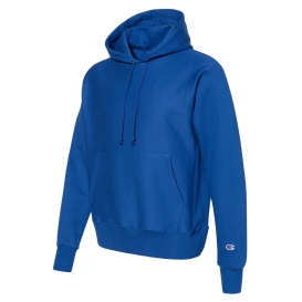 Champion S101 Reverse Weave Hooded Pullover Sweatshirt - Athletic Royal