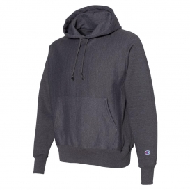 Champion S101 Reverse Weave Hooded Pullover Sweatshirt - Charcoal Heather
