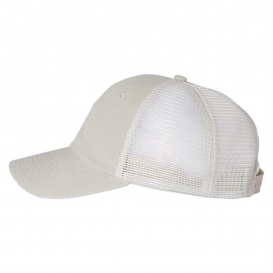 Sportsman SP510 Pigment-Dyed Trucker Cap - Stone/Stone
