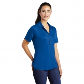 Sport-Tek LST520 Ladies Posi-UV Pro Polo - True Royal | Full Source