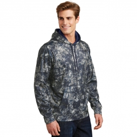 Sport-Tek ST230 Sport-Wick Mineral Freeze Fleece Hooded Pullover - True Navy