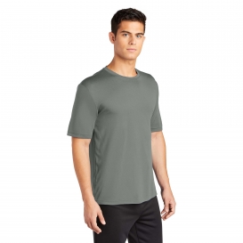 Sport-Tek ST350 PosiCharge Competitor Tee - Grey Concrete | Full Source