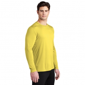 Sport-Tek ST420LS Posi-UV Pro Long Sleeve Tee - Yellow