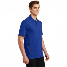 Sport-Tek ST620 Contrast PosiCharge Tough Polo -True Royal/Black