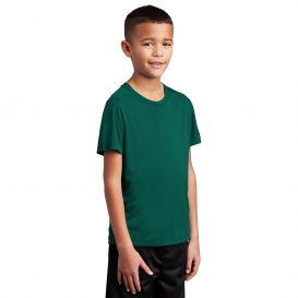 Sport-Tek YST420 Youth Posi-UV Pro Tee - Marine Green