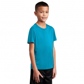 Sport-Tek YST420 Youth Posi-UV Pro Tee - Sapphire